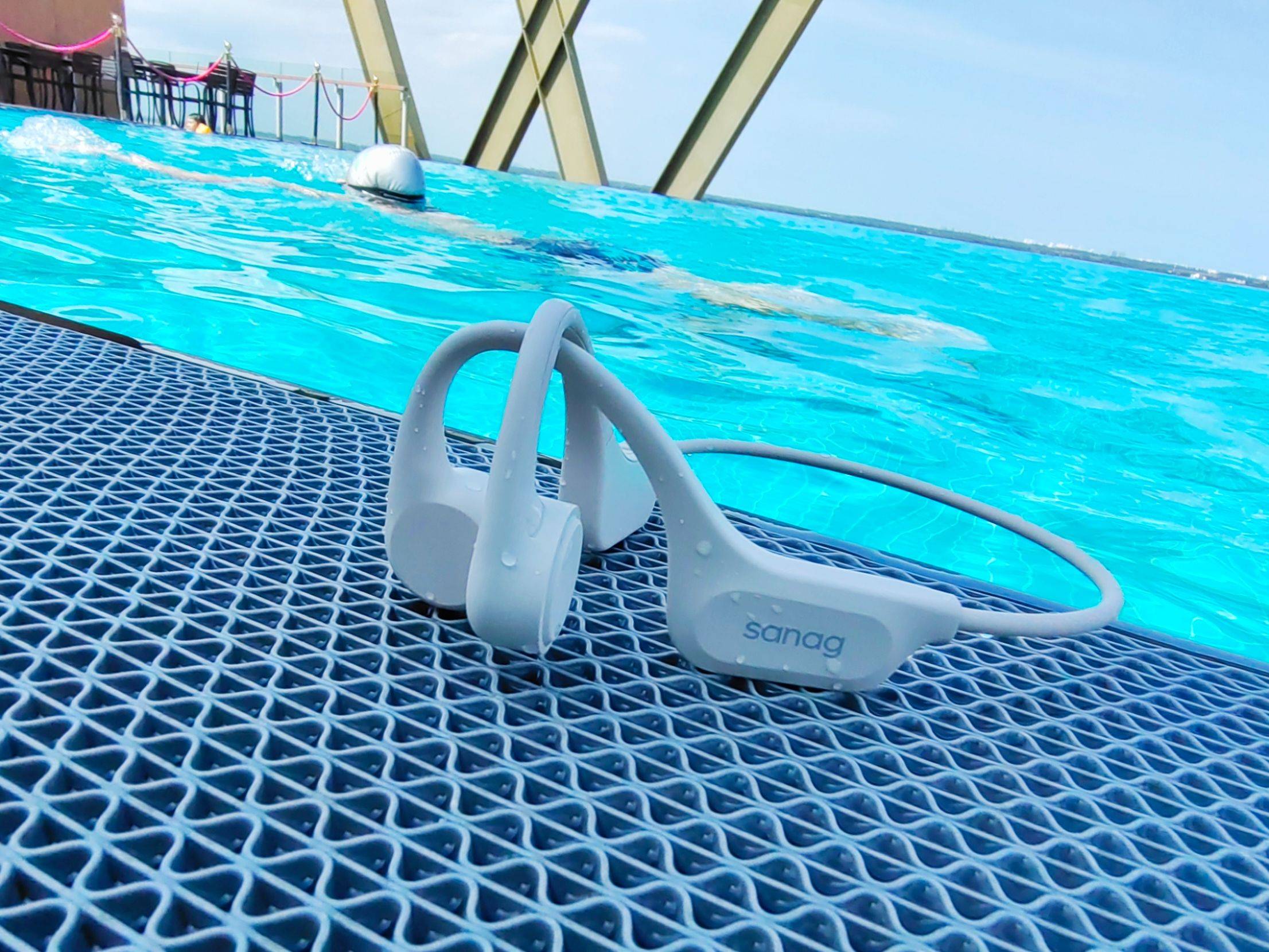 游泳必备sanag 塞那 B60S PRO骨传导耳机，亲身评测，“神兽”归笼前值得一试