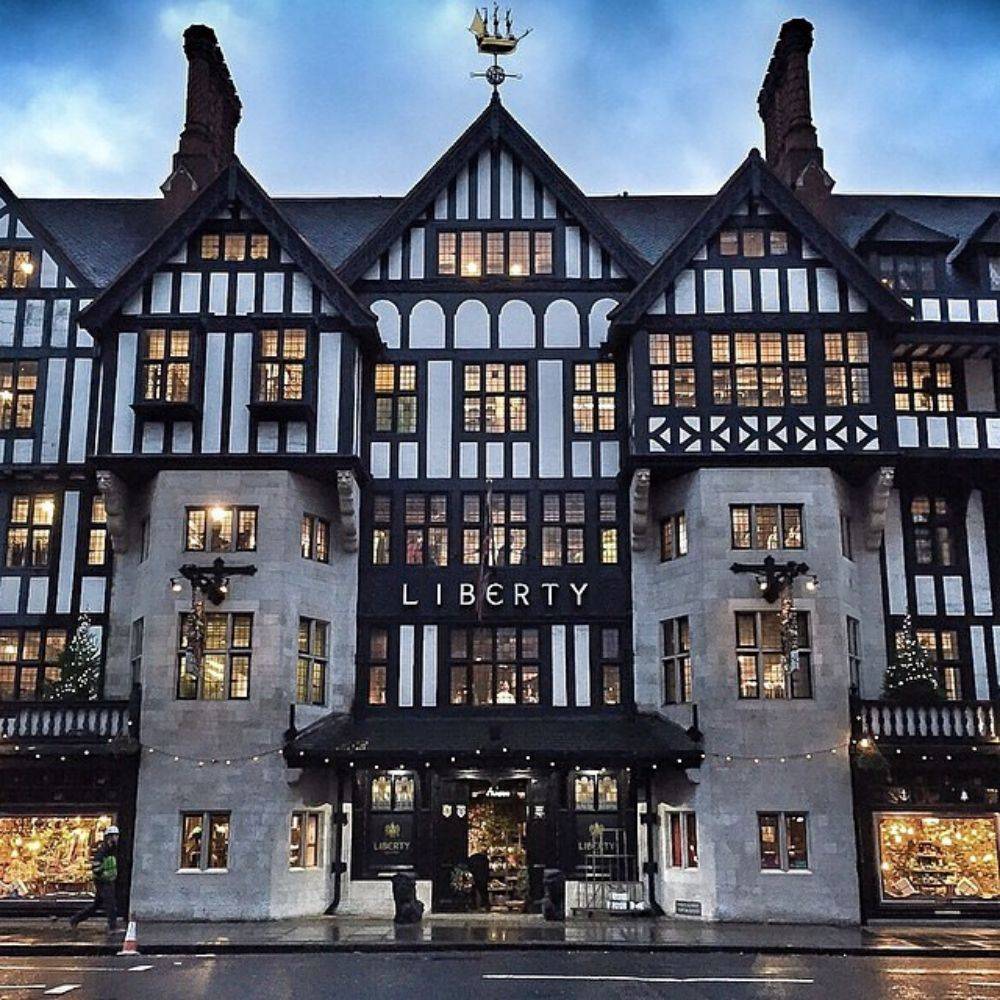 liberty london:用印花引领伦敦时尚潮流的老牌百货公司_品牌_中庭