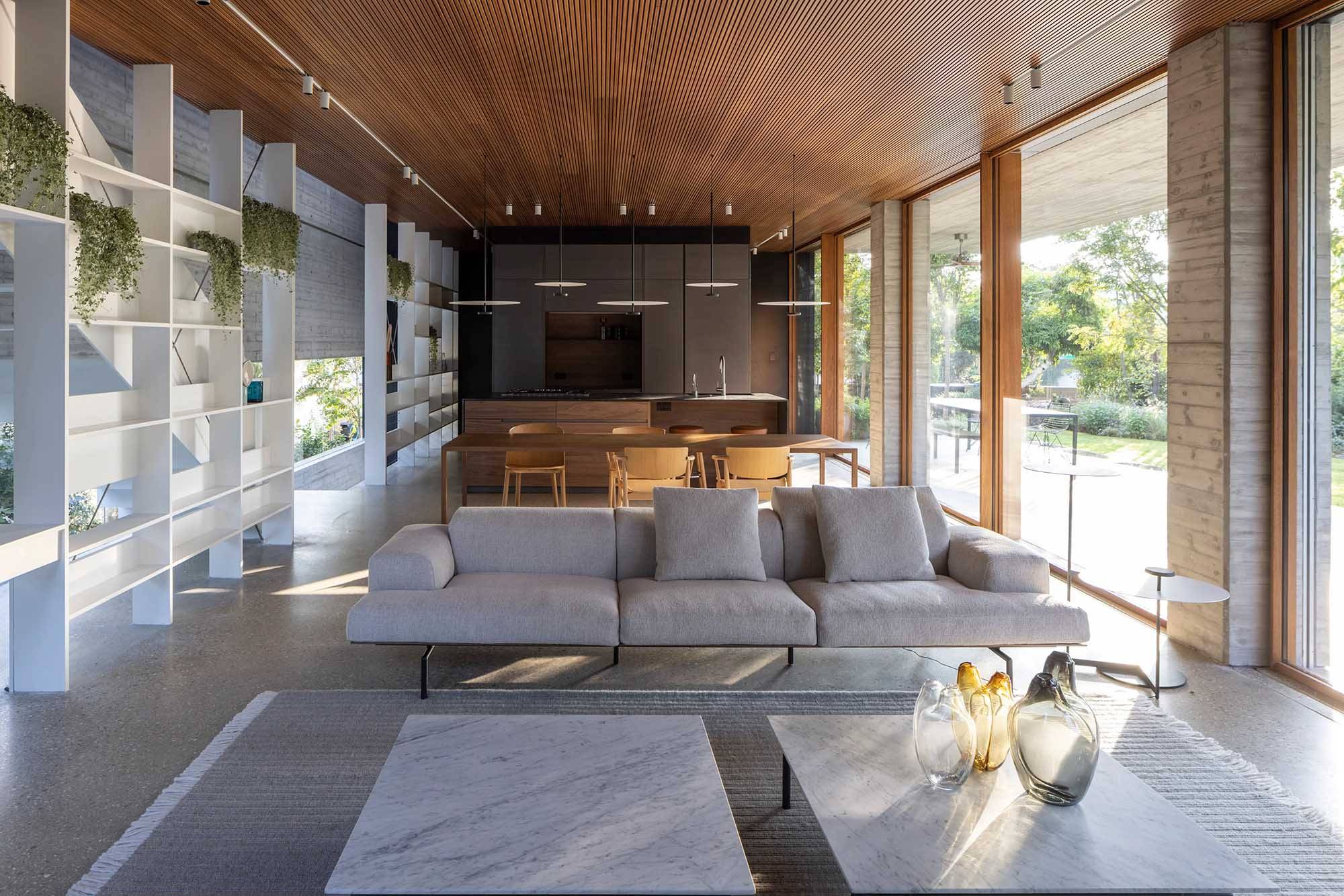 以色列野兽派风格庭院别墅