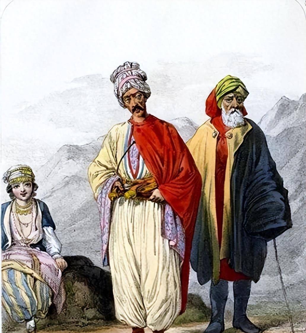 不同地方传统服饰的发展与魅力(二)_波斯_时尚_穿着