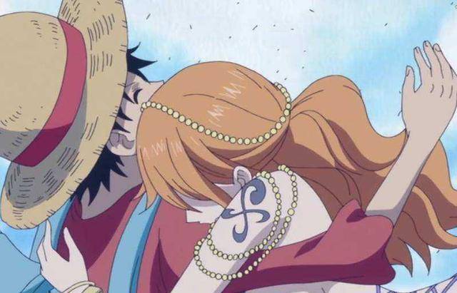 海贼王:路飞和娜美亲密接触的6个瞬间,女帝看了想杀人!