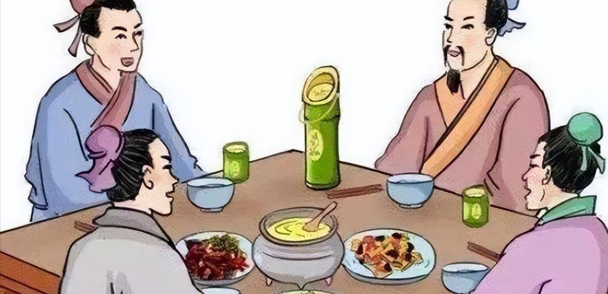 古人吃席讲究"菜不摆三,筷不成五,席不成六",现