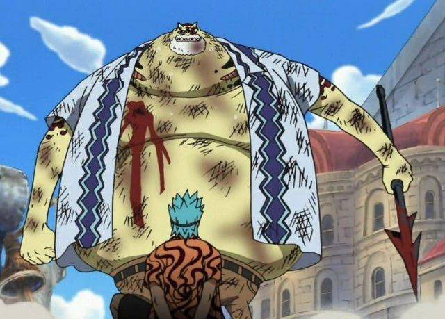 虽然是一个鱼人,但是他的履历很厉害,他可是海贼王罗杰的船匠,光听