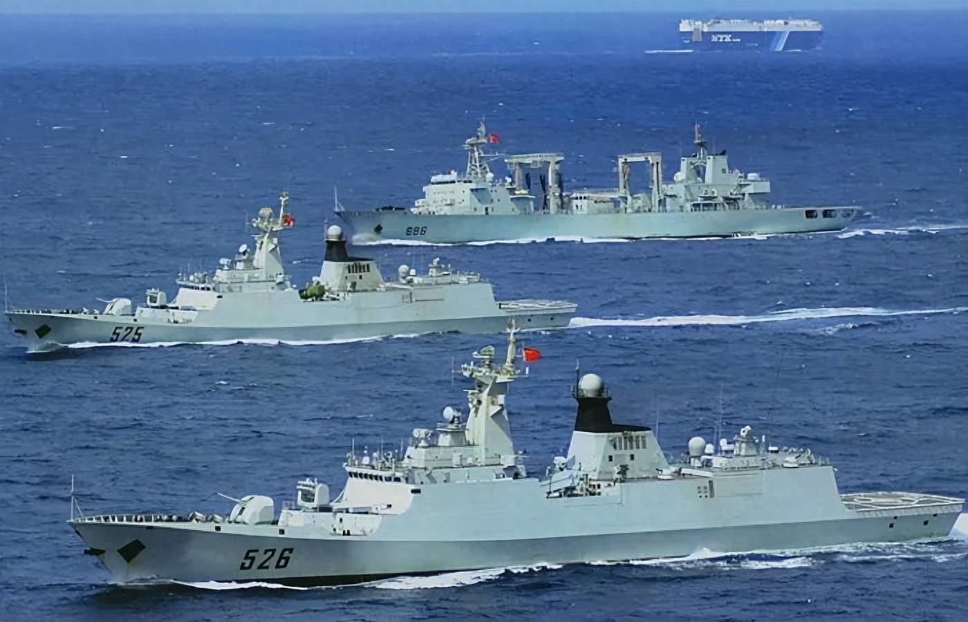 这就是中国海军迄今为止研发的最成功的通用护卫舰054a型
