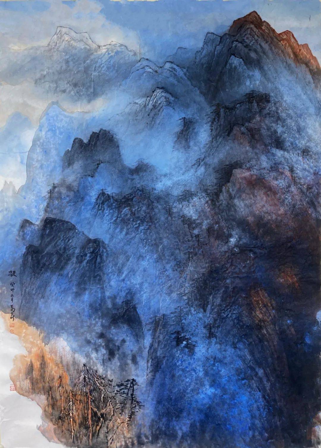【名家推荐】万鼎||当代著名山水画家_cm_艺术_陕西省