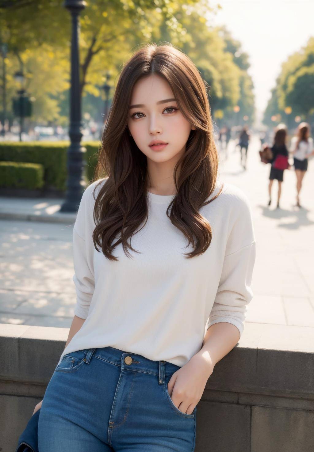 独特的少女气质,清纯又迷人_阳光_白色_自然