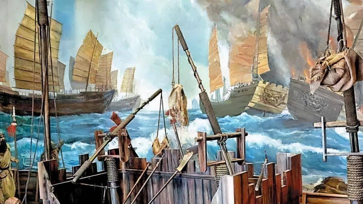 崖山海战数十万军民殉国!南宋的最后一战,丞相背皇帝跳海,气节_蒙古_