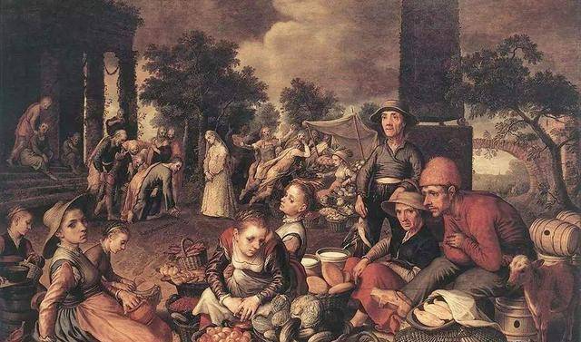 欧洲中世纪平民,在吃硬面包和炖豆子的时候,当时中国人在吃啥?