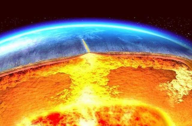 造成这次生物大灭绝的主要原因,应该是一次由超级地幔柱引发的超大