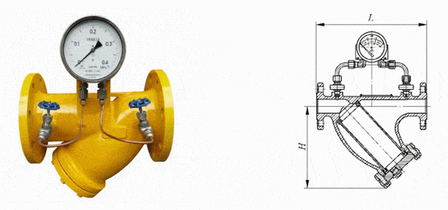 rgl41h天然气y型过滤器,用来清除气体中的固体杂质_燃气_精密_部件