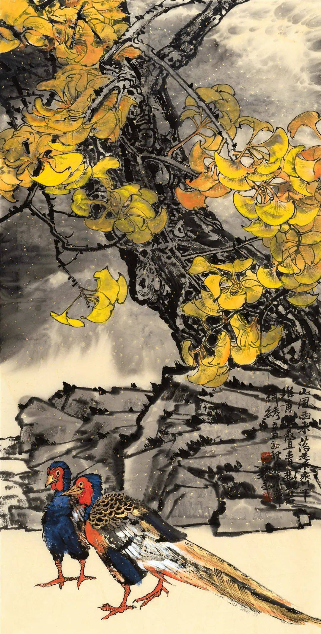 展讯|丛林交响——郑瑰玺大景花鸟画展_艺术界_传统_绘画