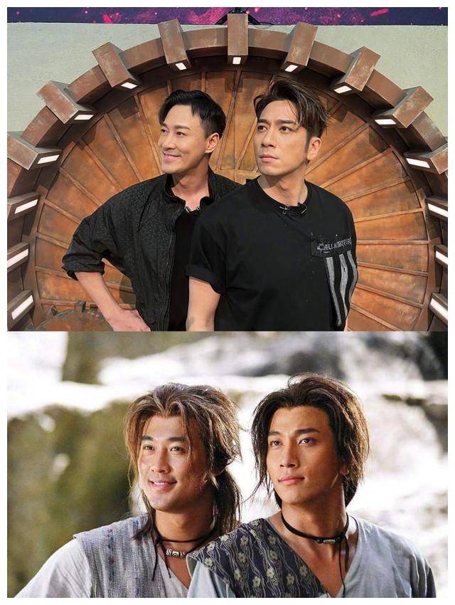 18年后,林峯吴卓羲再次合体,重现《大唐双龙传》经典动作图_合作_组合