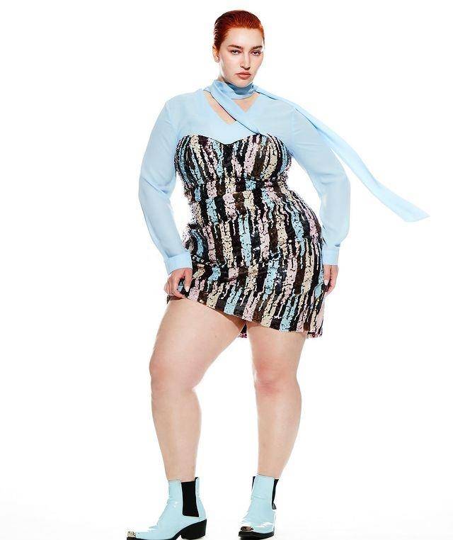 完美身材比例,曲线模特的代表_社交_明星_时尚