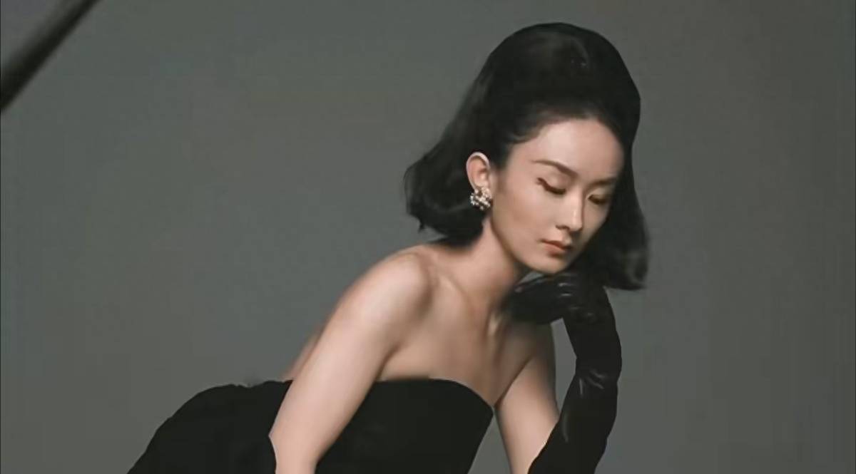 赵丽颖9月拍摄大片花絮曝光,造型致敬奥黛丽赫本,太漂亮了_内心_个人