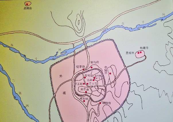 赫图阿拉城地图图片