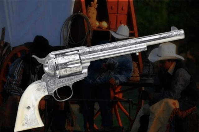 堪称完美艺术品的 九款最为著名的豪华版名枪_转轮手枪_巴顿_柯尔特