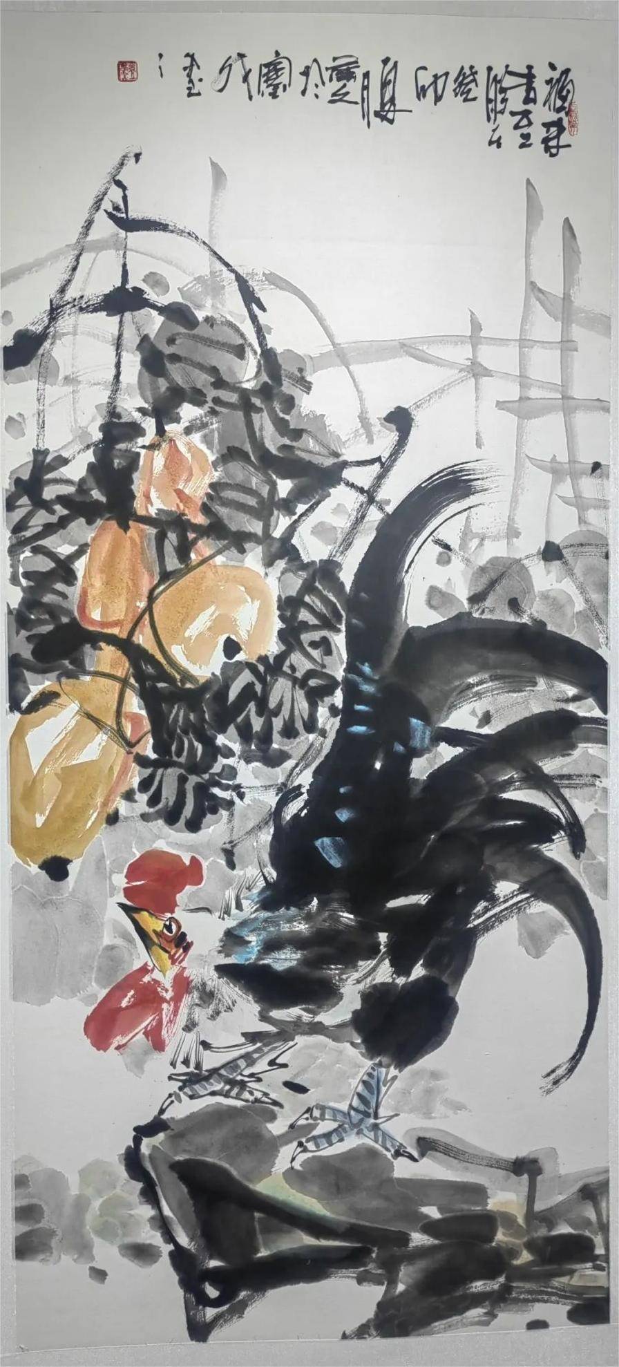 "马兰花开"孟华文写意花鸟作品展在红山美术馆开展_绘画_笔墨_展览