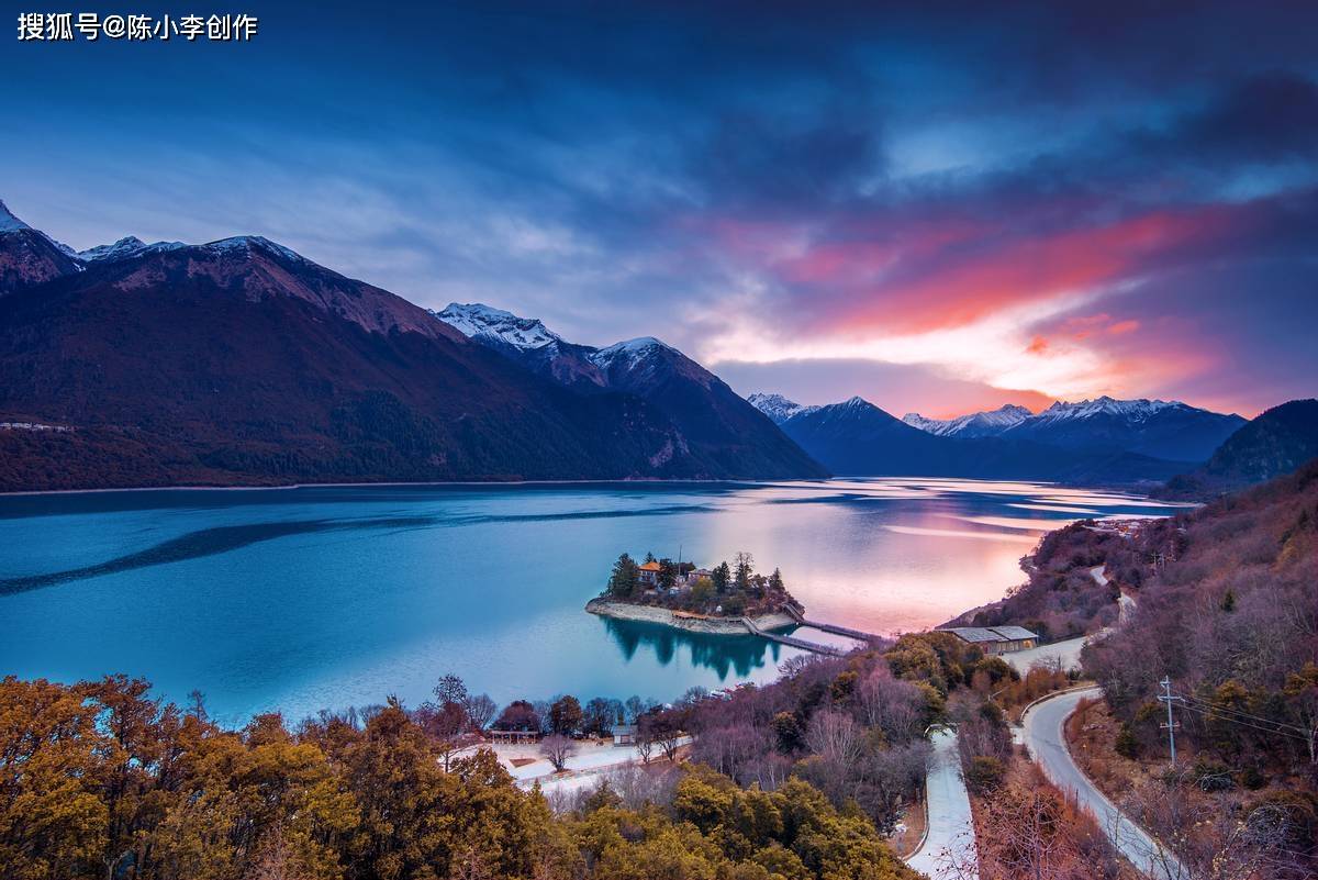 西藏工布江达,一个美丽的小镇,历经千年沧桑的古城.