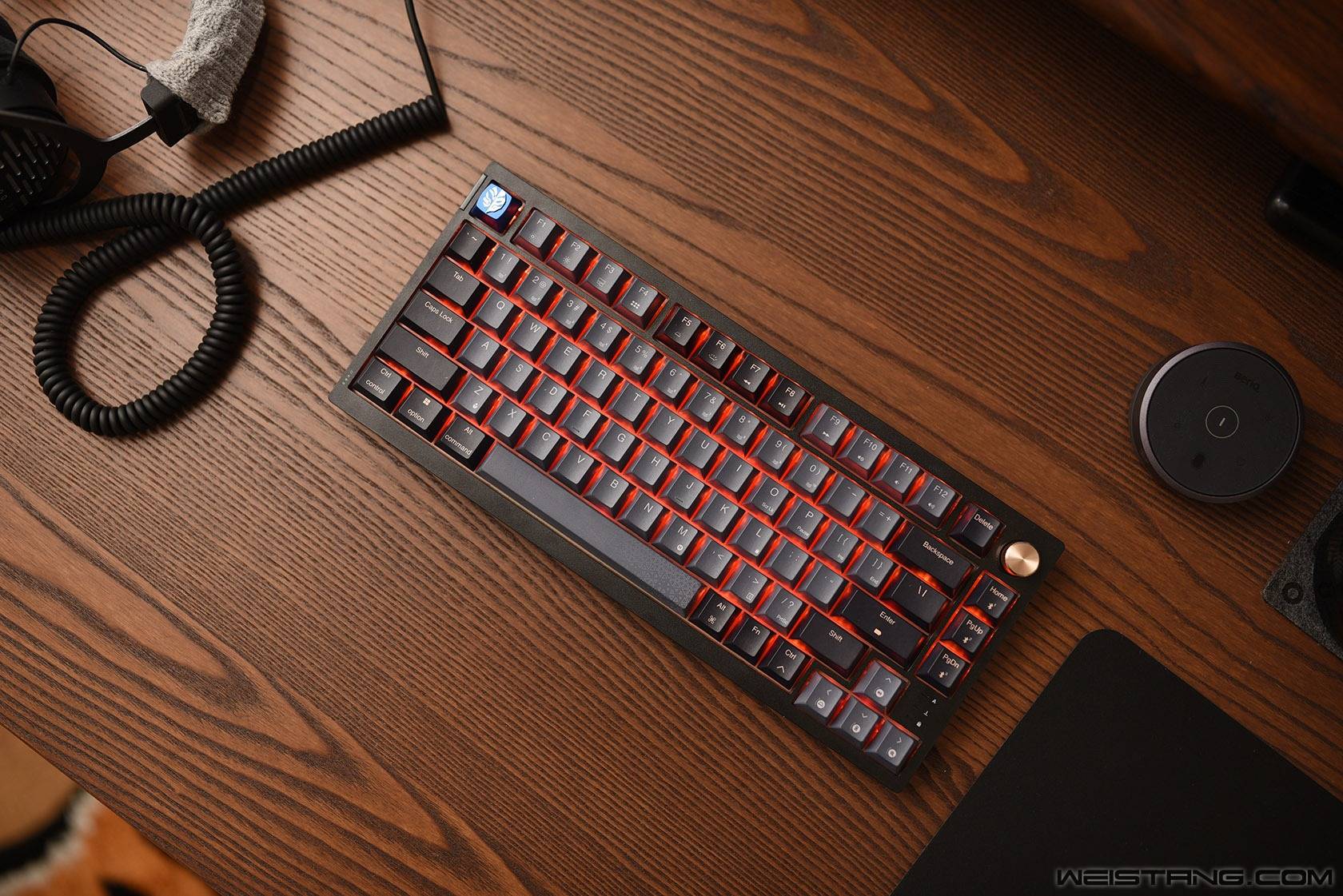 美商海盗船k65 plus 75%三模无线游戏键盘评测