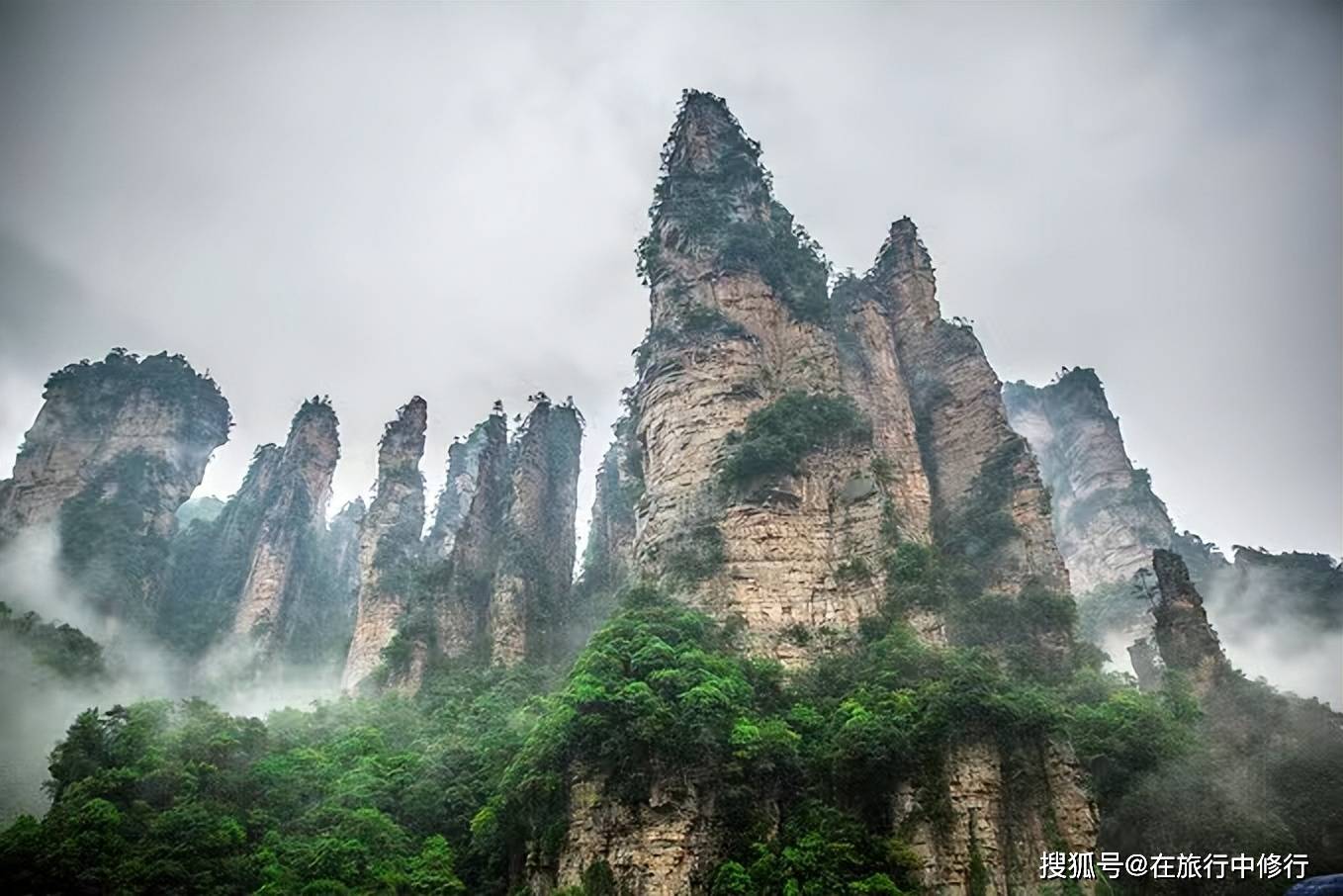 假期去张家界怎么玩打卡张家界精华景点4日游保姆级攻略_袁家界_风景