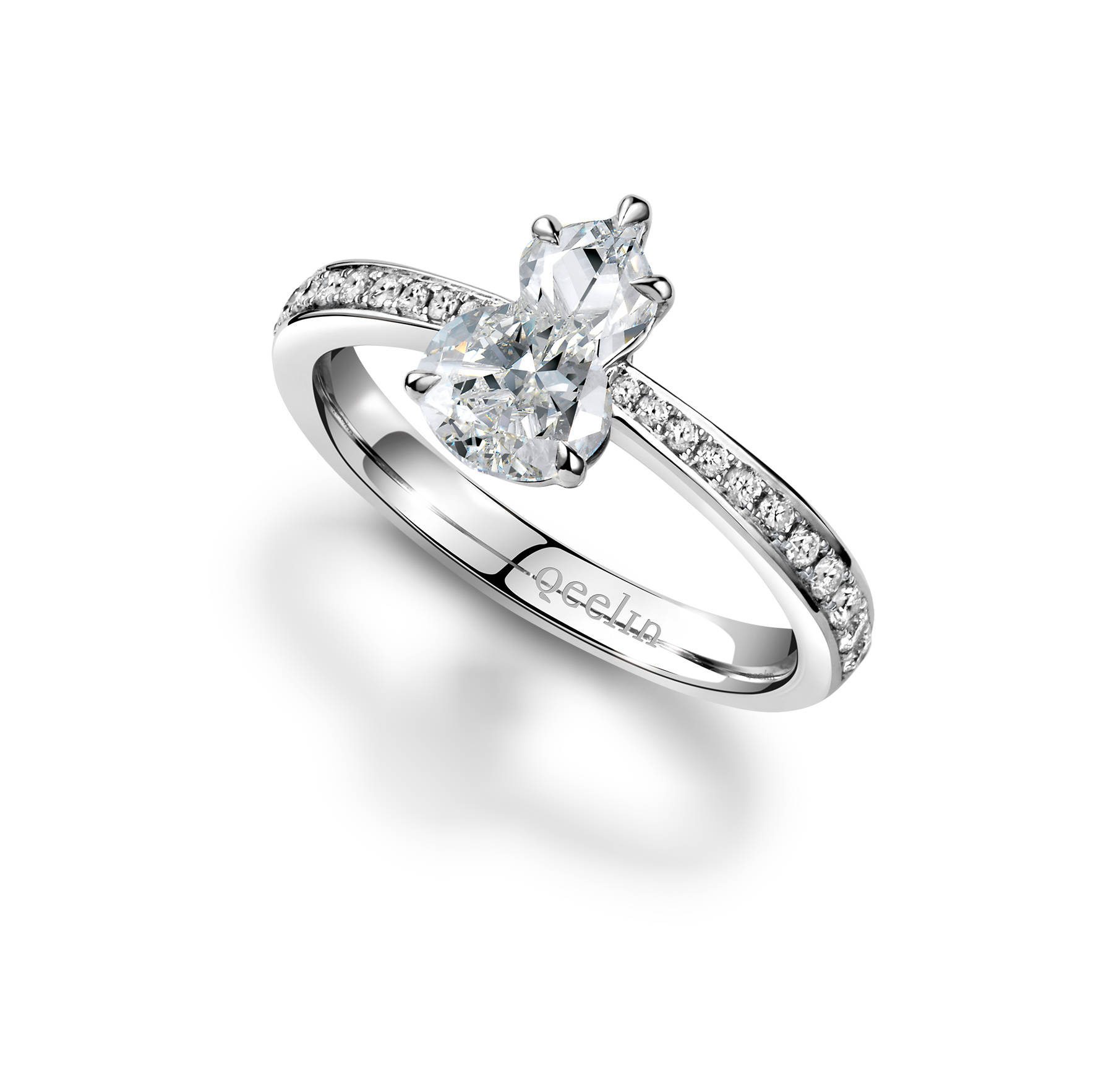 因爱结缘 因缘相守 qeelin挚献全新订婚钻戒作品_wulu_钻石_系列