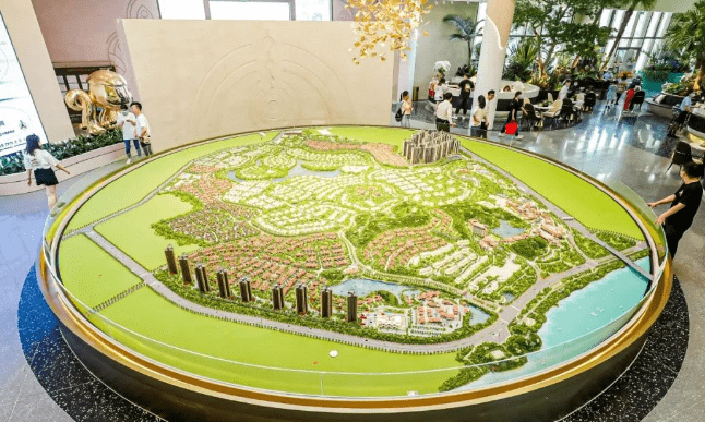 佛山三水【保利御江南·意境】稀缺别墅资源!_客厅_超大_图片