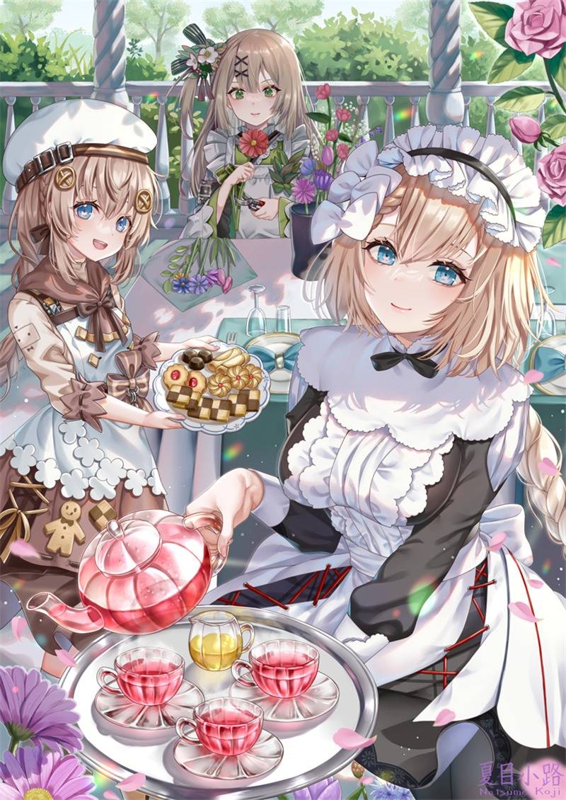 悠闲午后,下午茶特辑p站二次元美图欣赏_时光