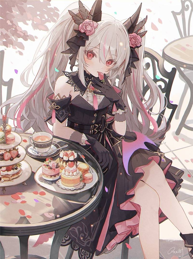 悠闲午后,下午茶特辑p站二次元美图欣赏_时光