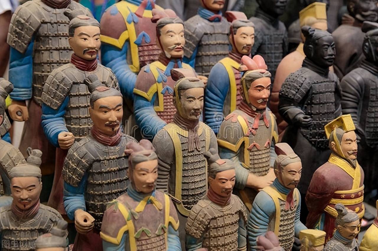 兵马俑:隐藏黑科技的神秘之处,蓝色涂装背后的故事!_氧化_工艺_古代