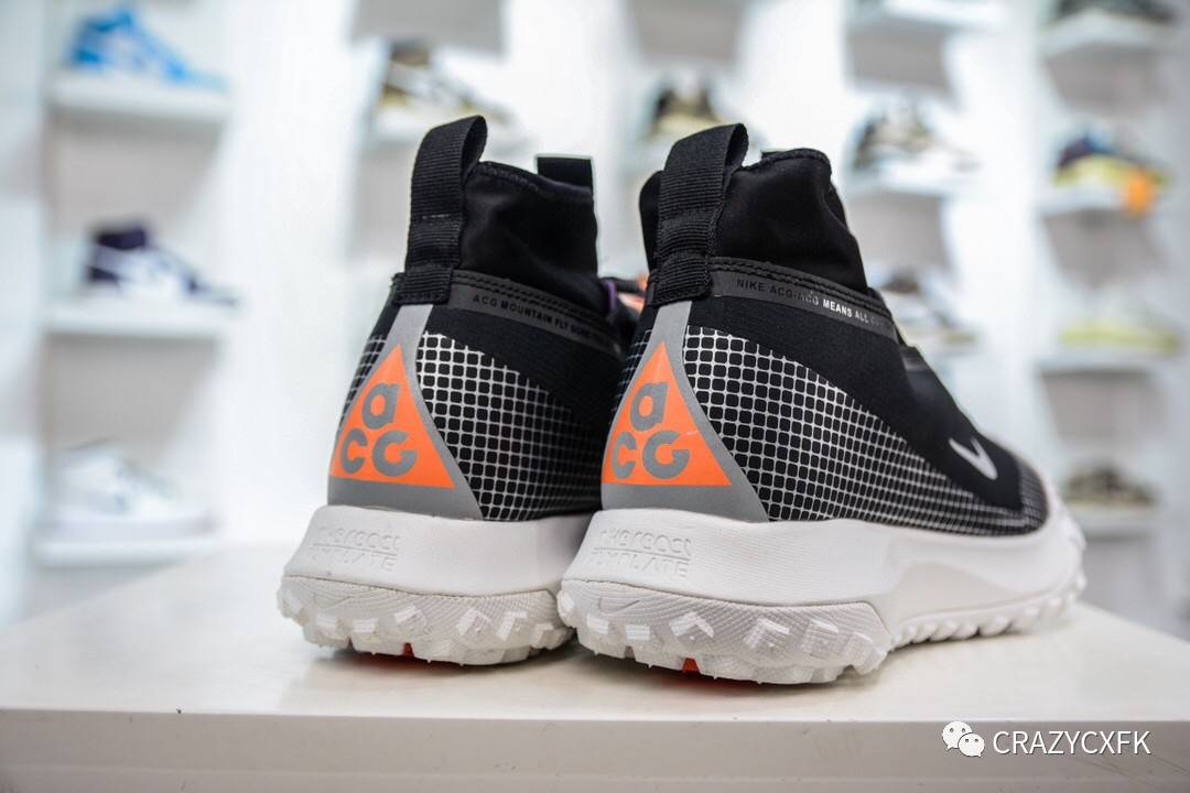 耐克nike acg mountain fly gore-tex 高帮户外登山运动鞋_粘性_鞋带