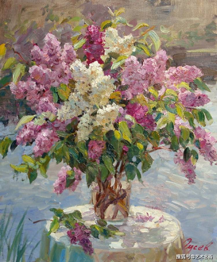 和煦的阳光温暖惬意,人物优美,景色怡人|弗拉基米尔·古谢夫_gusev