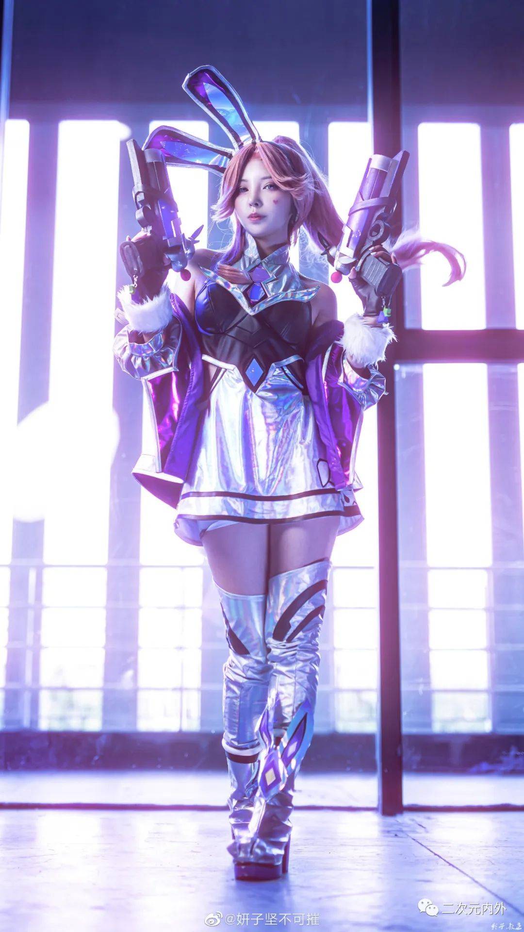 cos场照~《英雄联盟》幻灵战队女枪_摄影_坚不可摧_shadow