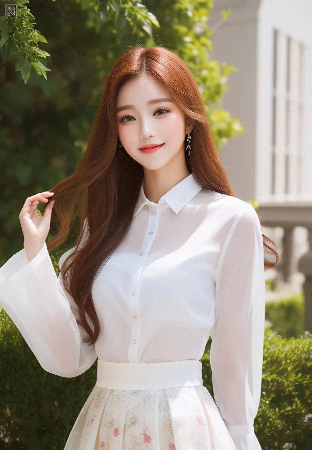 优雅与艺术情调的碰撞_气质_衣服_白色