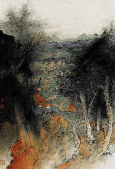 卢禹舜,陈平,白清堂参加当代山水画名家邀请展_中国_国家_北京市