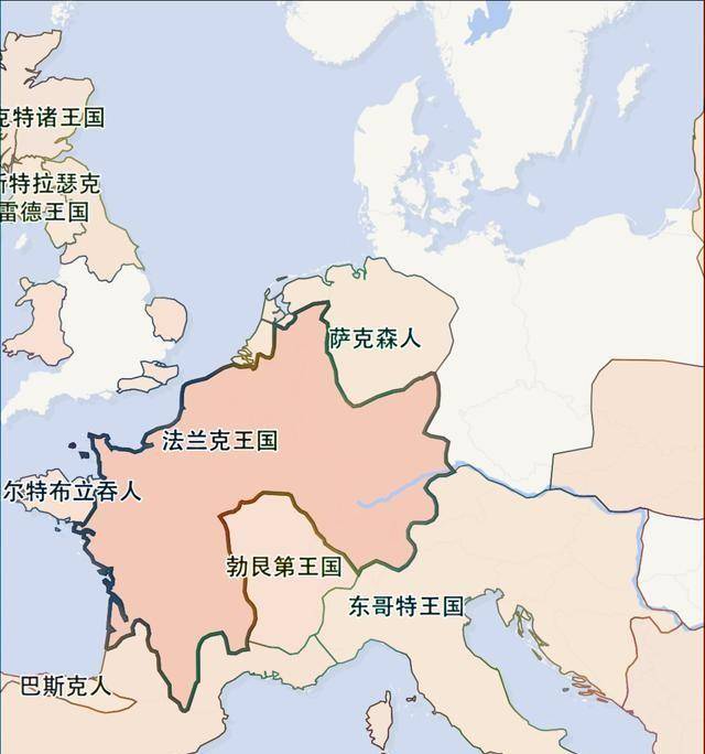 一举击败罗马军团,德,意,法三国历史的源头,法兰克王国的建立_克洛维