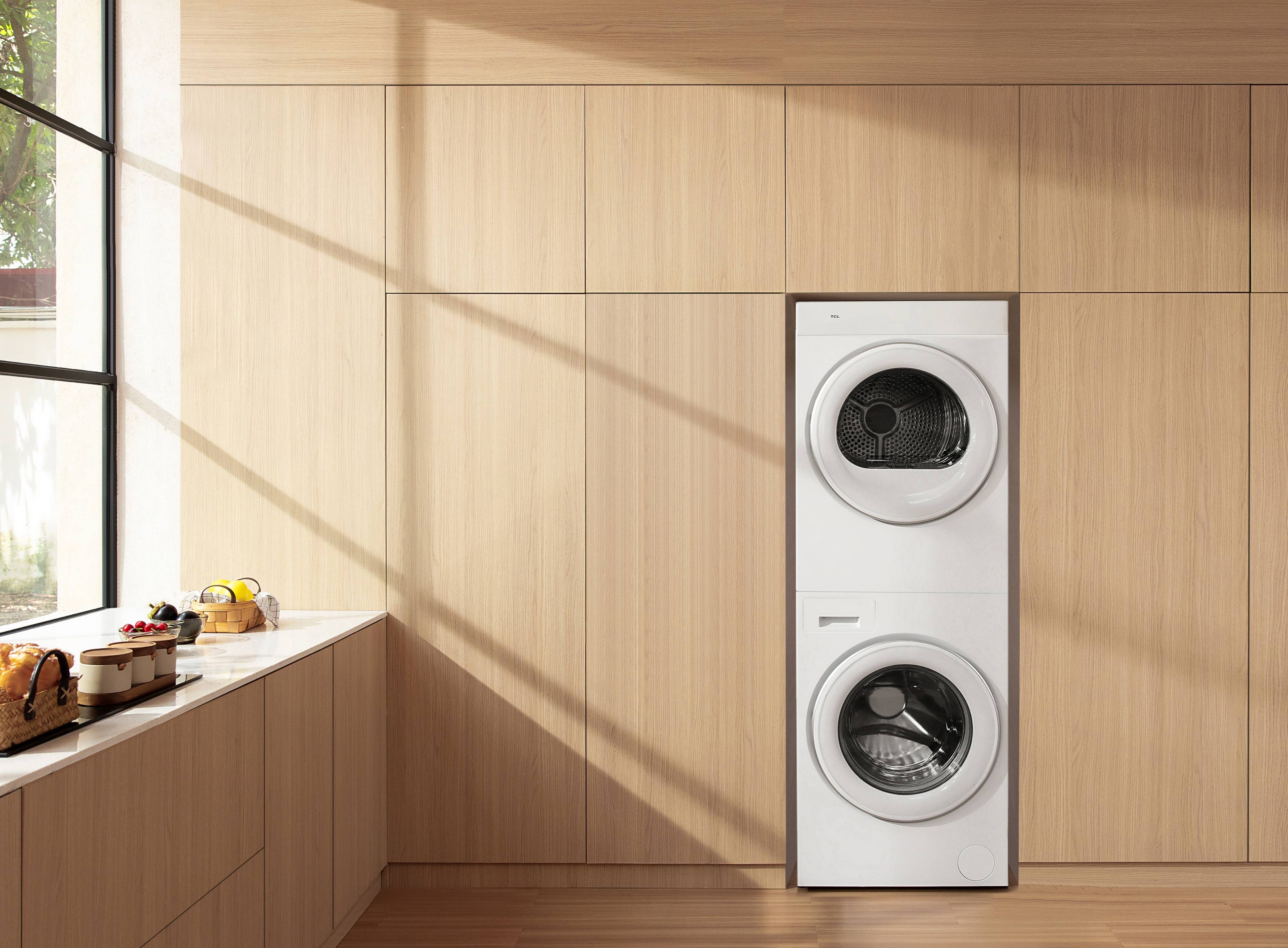 答案是不选,因为tcl洗衣机双子舱t10来了!_装修_衣服_效果