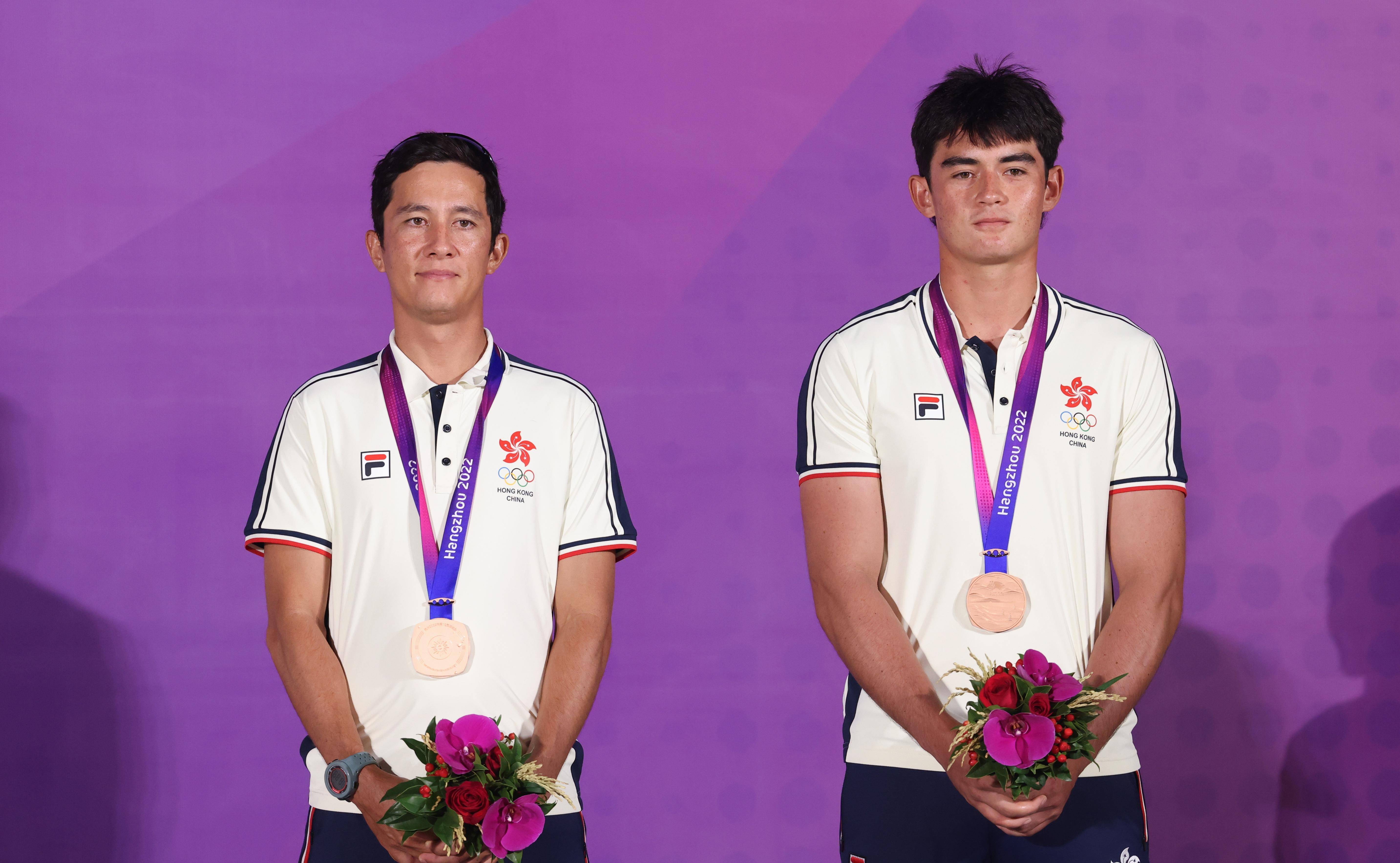 9月27日,亚军阿曼组合穆萨卜·穆罕默德·苏莱亚姆·哈迪/瓦利德