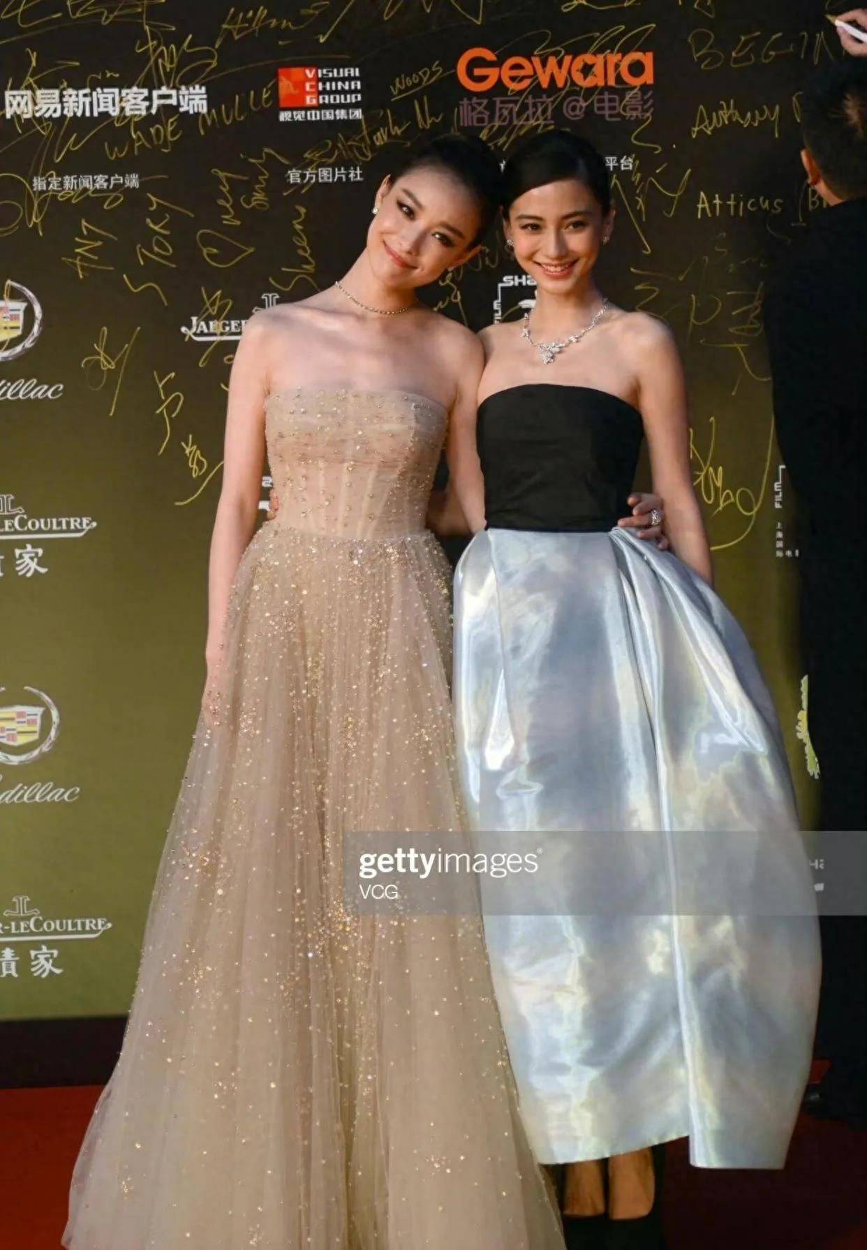 杨颖一直很漂亮,为什么站在倪妮边上就不出彩了?_气质_整体_长相