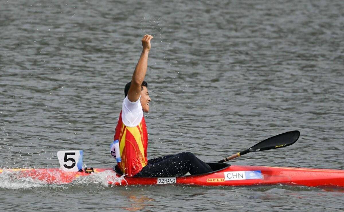 亚运会皮划艇:张冬夺得男子1000米单人皮艇金牌 我们队取得开门红