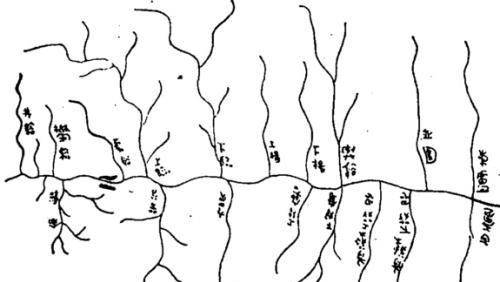天水放马滩发现了什么地图?描绘什么场景?_水系_道路_地形
