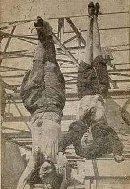 难道希特勒就不会遭遇如墨索里尼一样的下场,也被处死并暴尸吗?