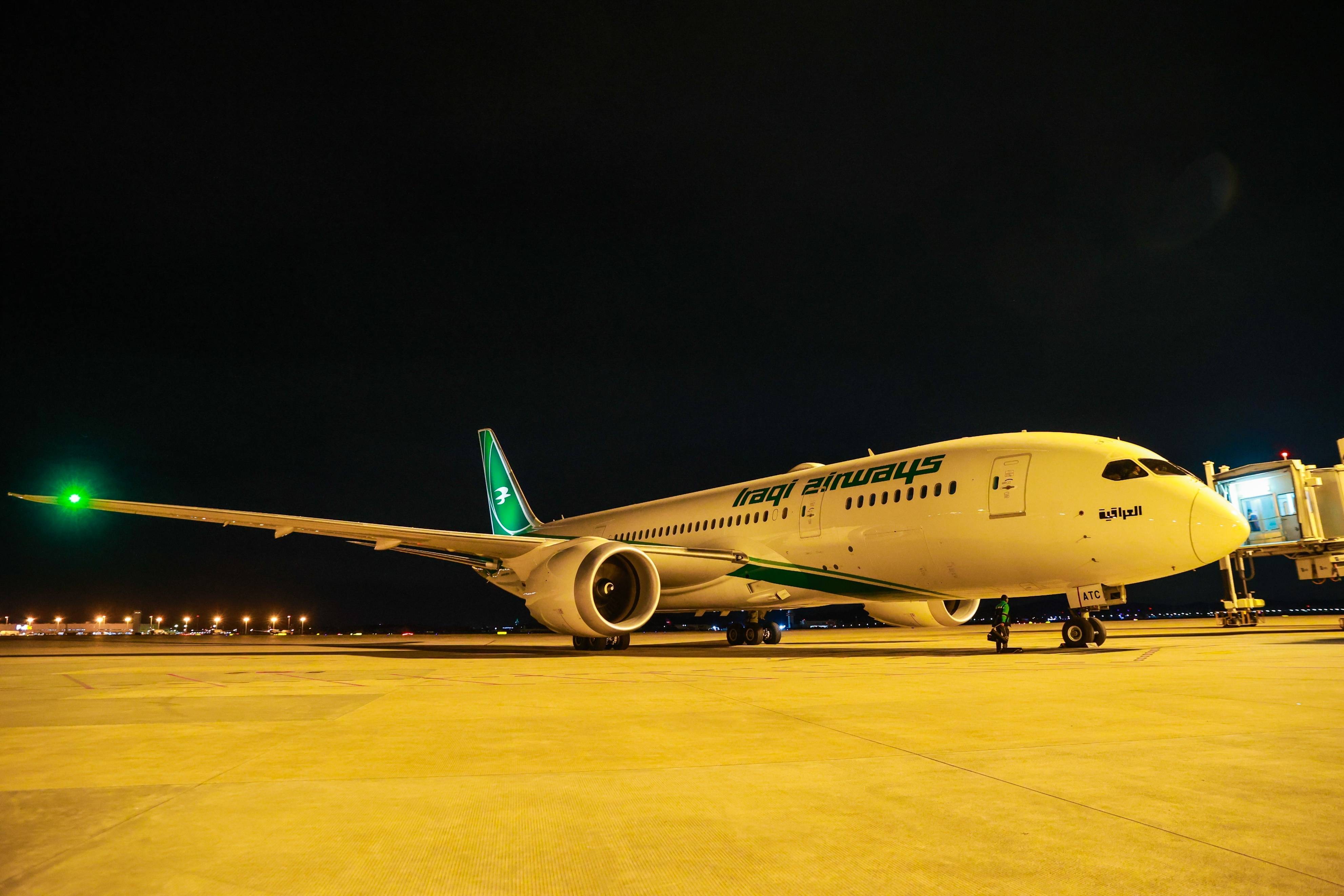 中国伊拉克恢复直航,伊拉克航空每周二班往返巴格达-广州_an_iraqi_at