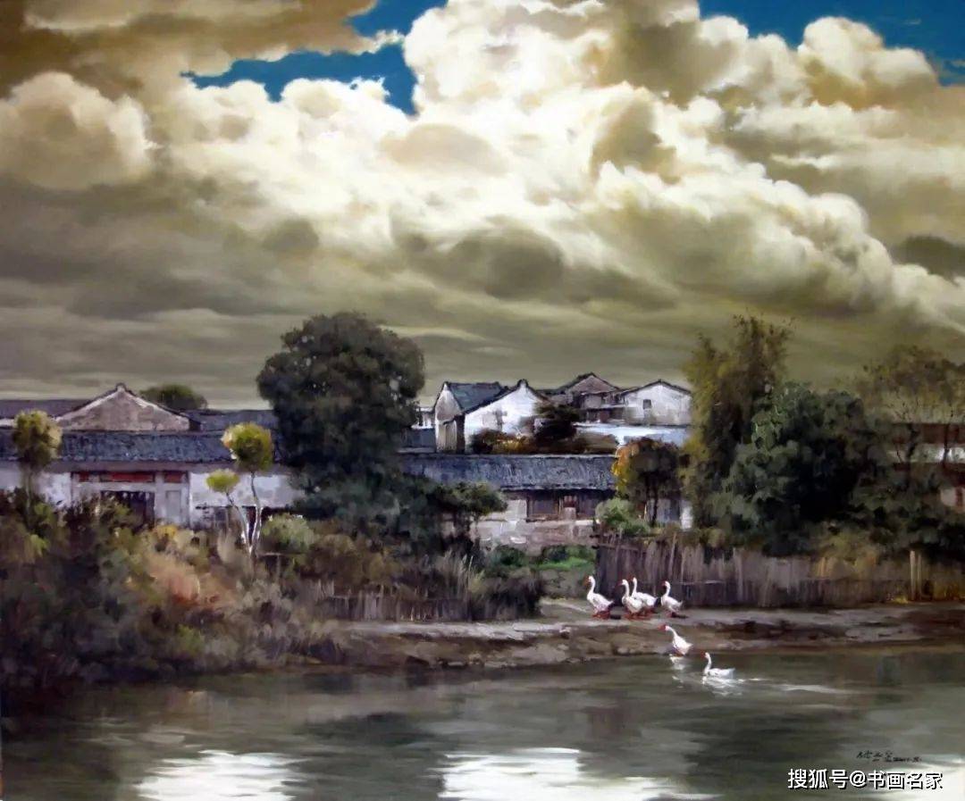 【中央电视台】cctv《艺术名家》栏目特聘客座教授——闻世宏_油画