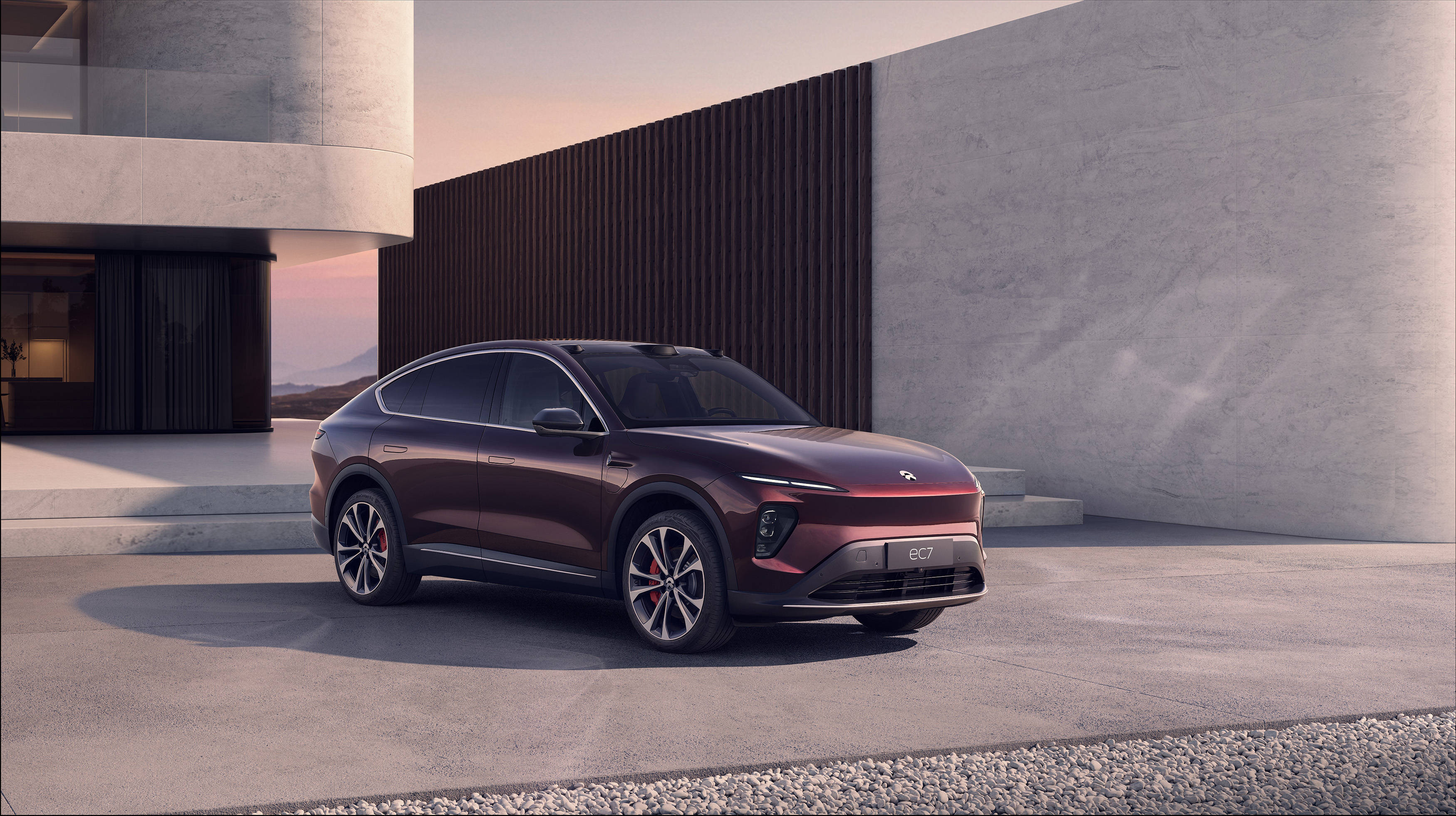 m42星云紫! 在ucca发布蔚来的新车色真的很搭