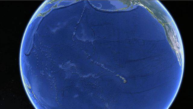 在地球的表面几乎大部分都被蓝色覆盖,而这些蓝色其实就是海洋,地球上