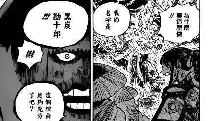 海贼王974话:堪十郎与赤霄九侠决裂,他还拥有神级果实,绝了_黑炭_家族