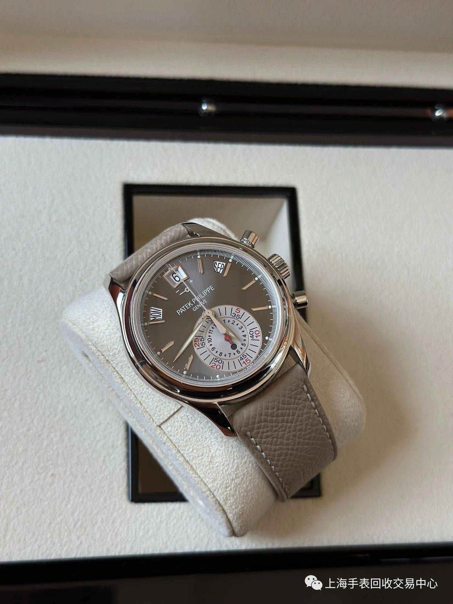 百61翡达69丽计时系列5960p-015铂金pt950灰面69年历 百达翡丽