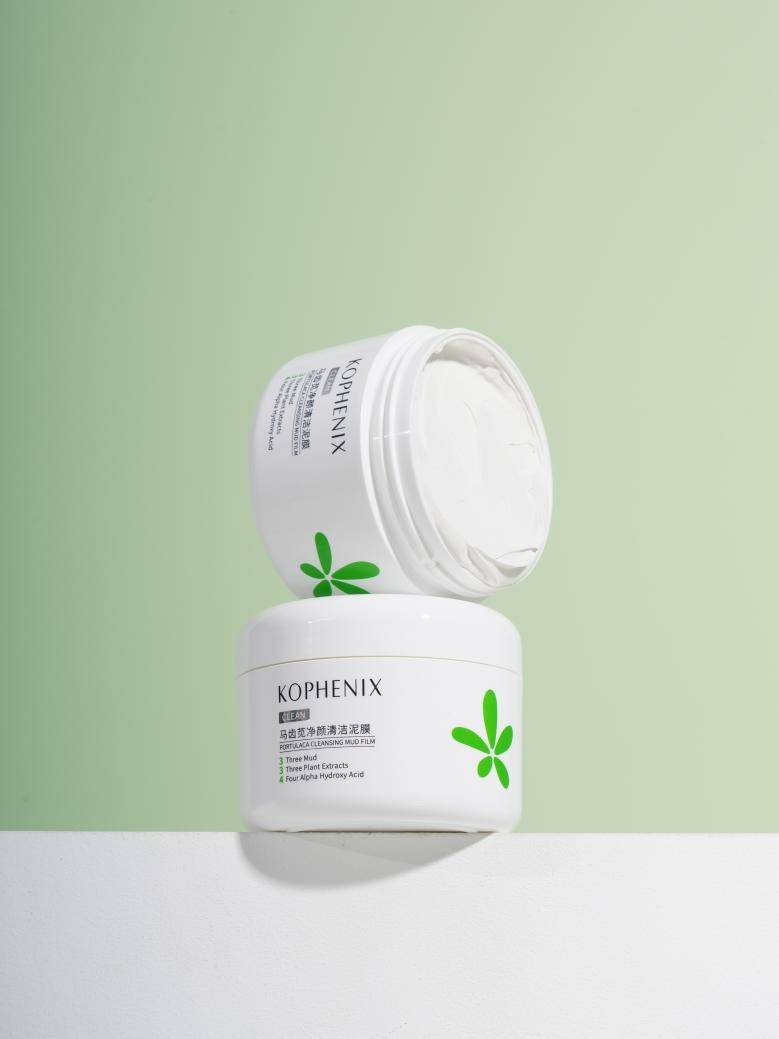 孔凤春实力打造马齿苋净颜清洁泥膜,给油敏肌温和的深层清洁体验!