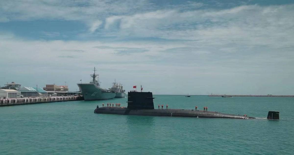 (中泰"蓝色突击2023"海军联合演习,解放军出动了039型潜艇前往泰国