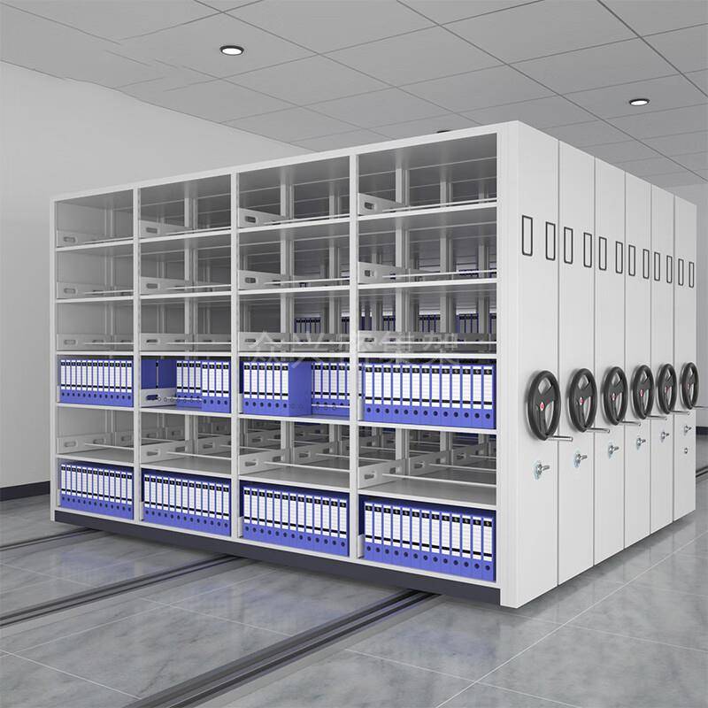 阿克苏密集柜厂家喀什档案密集架智能移动管理_胶带_文件柜_机架